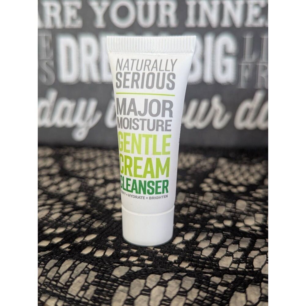 5/25 Naturally Serious Gentle Cream Cleanser Mini Travel NEW
